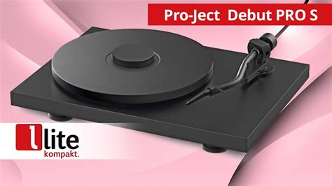 Pro Ject Debut PRO S Plattenspieler für anspruchsvolle Vinyl