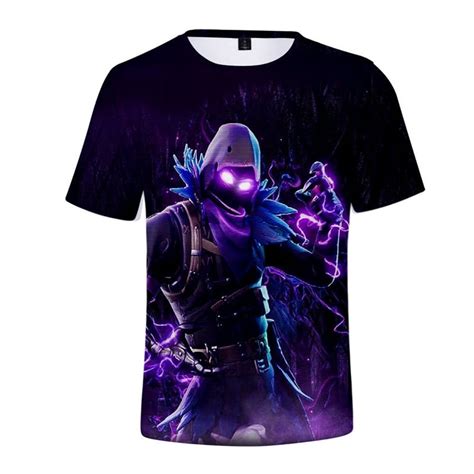 Fortnite Raven Graphic Tees Prestige Life