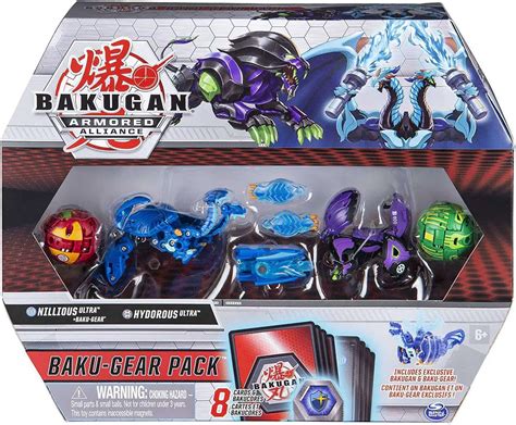 Bakugan Armored Alliance Baku-Gear Nillious Ultra Hydorous Ultra Baku ...