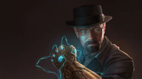 Walter White Con Guantelete Del Infinito Fondo De Pantalla 4k HD ID 9364