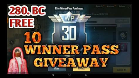 Pubg Mobile Lite Winner Pass Giveaway Season Season Winner Pass