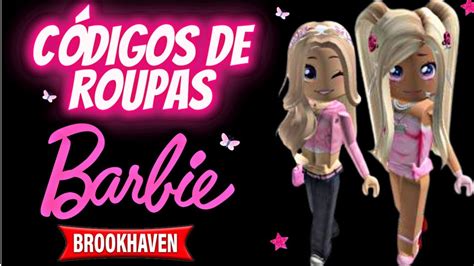 Como Virar A Barbie No Roblox 💥 Novos CÓdigos Brookhaven Youtube