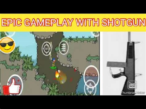 Epic Gameplay With Shotgun Mini Militia YouTube