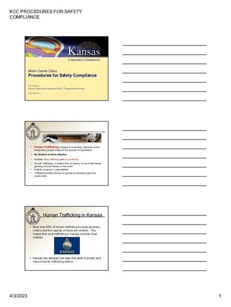 Fillable Online Kcc Ks Get Kcc Procedures For Safety Compliance Form