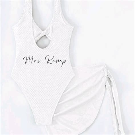 Bride Swimsuit Etsy