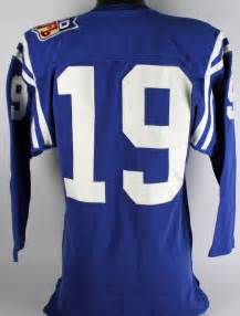 Lot Detail Johnny Unitas Rare Signed Colts Throwback Replica Jersey