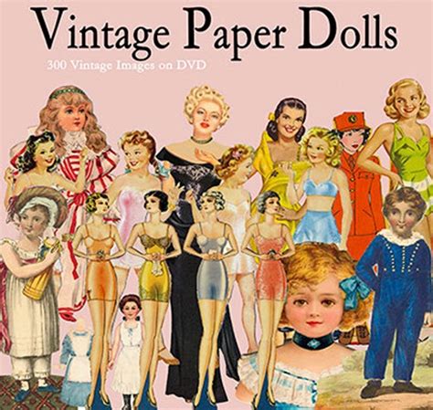 Vintage Paper Dolls 2000 images | Etsy