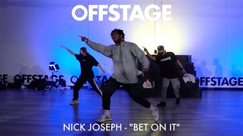 Nick Joseph Choreography To Bet On It” By Zack Efron At Offstage Dance