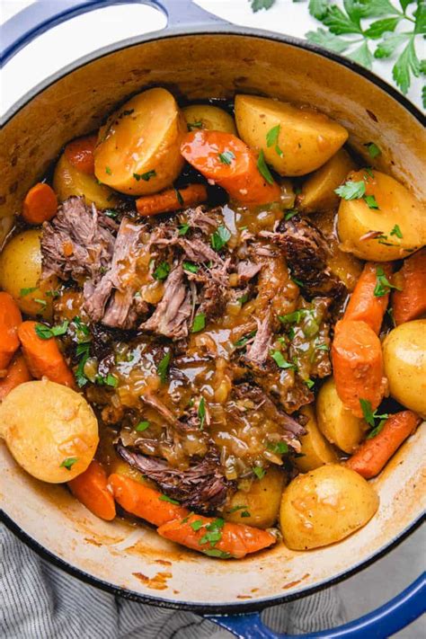 Dutch Oven Pot Roast Veronikas Kitchen