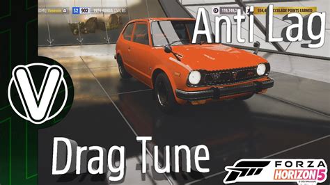 Forza Horizon Insane Honda Civic Rs Drag Tune Anti Lag Forza