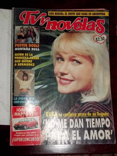 Luis Miguel Ricky Martin Xuxa Revista Tv Y Novelas Oct 1994 MercadoLibre