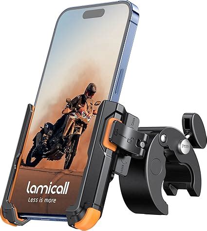 Lamicall Motorfiets Telefoonhouder Voor Filmen 1s Quick Release