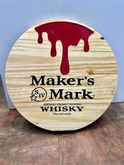 Makers Mark Bourbon Barrell Lid Vcarve Pro Vcarve Desktop Crv Svg