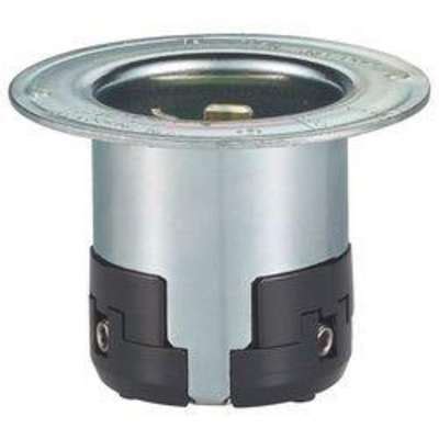 Legrand Gray Flanged Locking Inlet Amps Vac