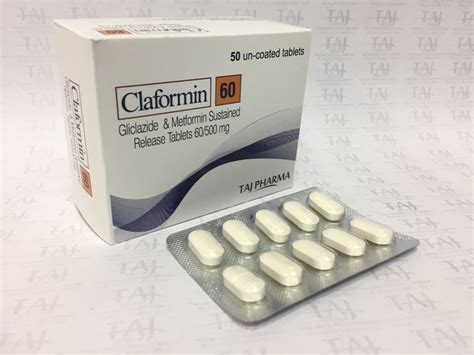 Gliclazide Metformin Sustained Release Tablets Mg Claformin