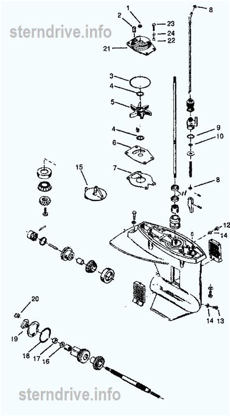 25 Hp Mercury Outboard Motor Parts Diagram | Reviewmotors.co