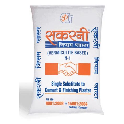 Sakarni Vermiculite Based Gypsum Plaster Packaging Type Bag