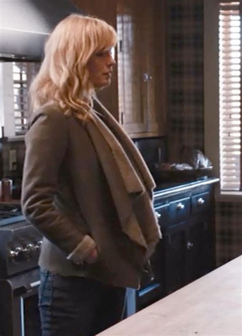 Beth Dutton Brown Open Suede Jacket Yellowstone Jacket