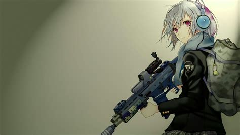 Anime Girls Soldier Wallpapers - Wallpaper Cave