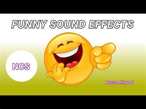 Funny Sound Effects No Copyright Sound Effects Effect Funny