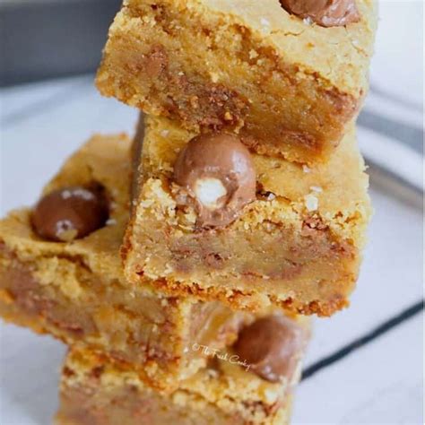 Easy Chewy Blondies • The Fresh Cooky