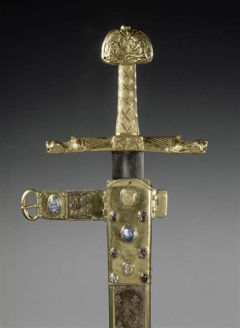 Art Coronation Sword And Scabbard Of The Kings Of France Annenberg