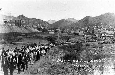 Arizona History The Bisbee Deportation Of Striking Miners