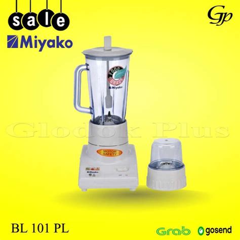 Promo Blender Miyako 2 In 1 Bl 101 Pl Plastik Bl101 Bl101Pl 101Pl