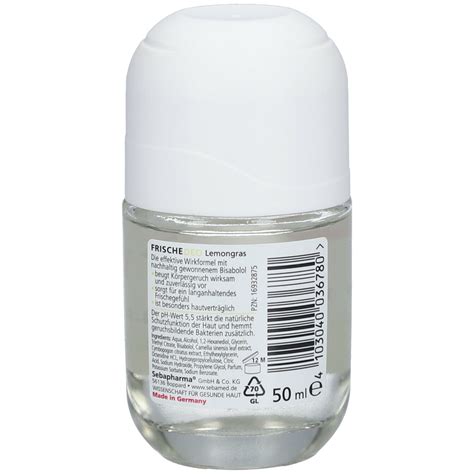 Sebamed Frische Deo Lemongras Glas Deo Roller 50 Ml Shop Apotheke At