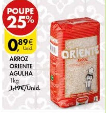 Promo O Arroz Oriente Agulha Kg Em Pingo Doce