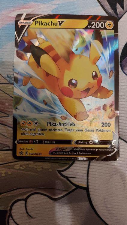 Pikachu V Zenit Der K Nige Promo Karte Pokemon Swsh Acheter