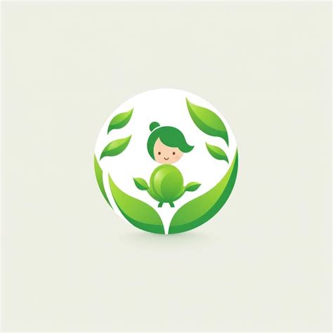 Premium Photo Flat Vector Graphic Logo Of Kinder Garden