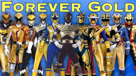 Forever Gold Power Rangers X Super Sentai Cosplay Youtube