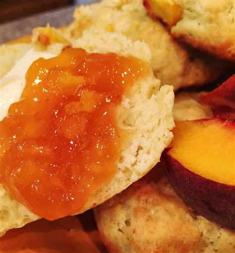 Peaches And Cream Scones Norines Nest