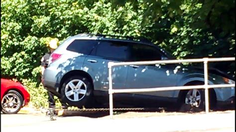 Subaru Crash Into Tree Aftermath Salem Oregon June 10th 2013