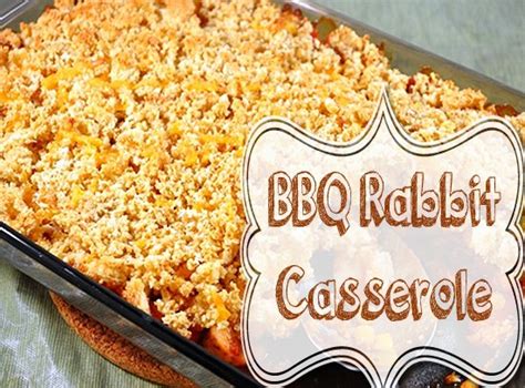 BBQ Rabbit Casserole — Hostile Hare