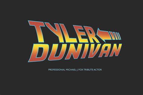 Back To The Future Font Generator