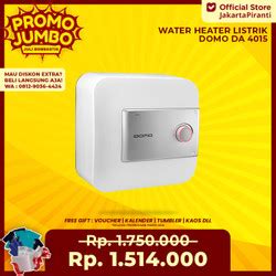 Promo DOMO Electric Water Heater DA 4015 Kapasitas 15 Liter Cicil 0