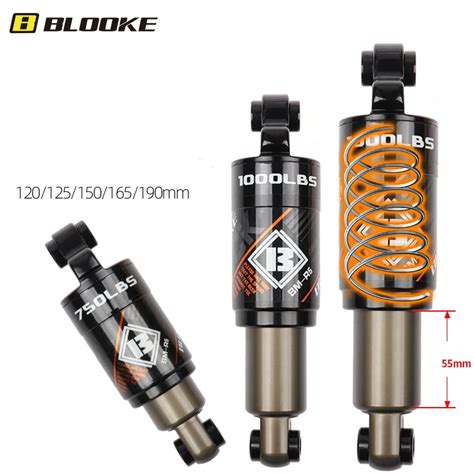 Bicycle Rear Shock Absorber 120/125/150/165/190mm Electric Scooter ...