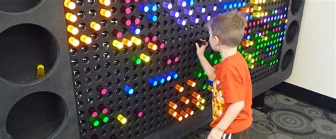 Giant Lite Brite Love It Childrens Museum Kids Library Fort Worth