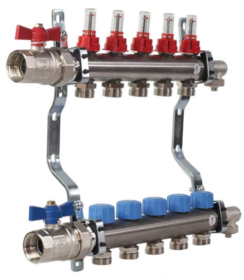 Heizkreisverteiler Edelstahl F R Fussbodenheizung Bis