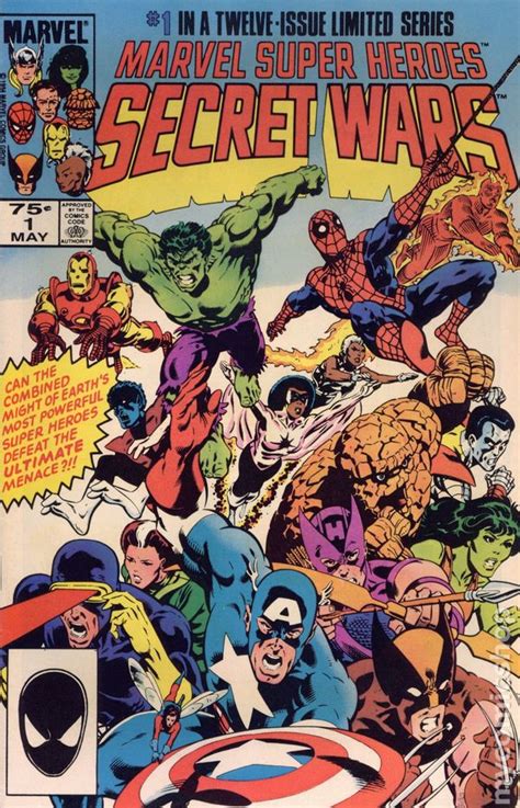 Marvel Super Heroes Secret Wars Reprint Comic Books