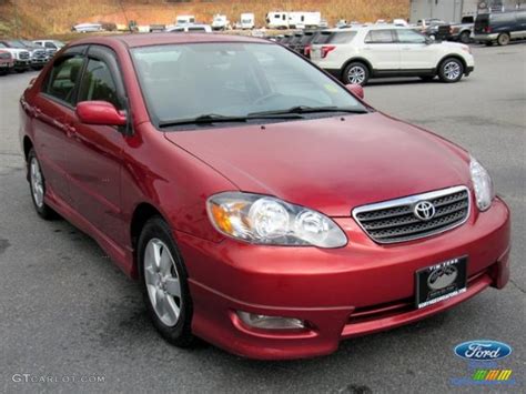 2007 Impulse Red Pearl Toyota Corolla S 118309638 Photo 7 GTCarLot