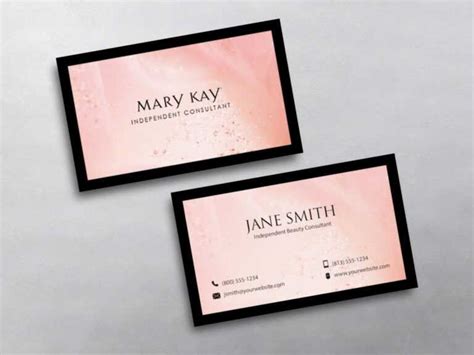 Mary Kay Business Cards Templates Free - CUMED.ORG