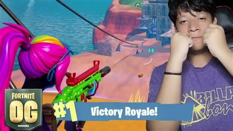 Volviendo Al Pasado Primera Victoria En Fortnite Og Youtube