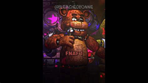 Strongest Fnaf Characters In Each Game Edit Fnaf Youtube