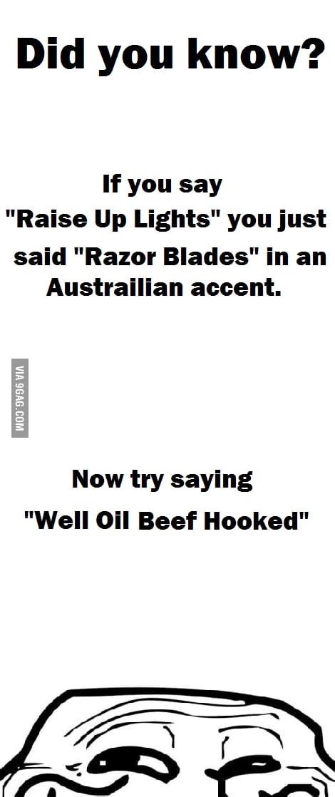 Australian Accent - 9GAG