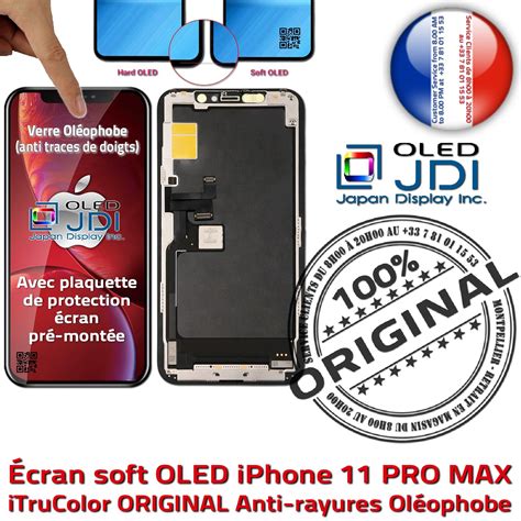 Vitre Tactile Écran sur Châssis Complet Assemblé iPhone 11 PRO MAX