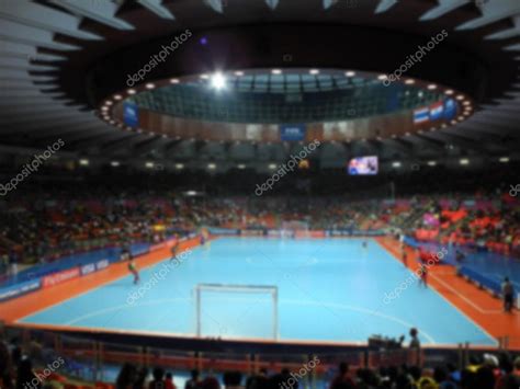 Defocused background of futsal stadium,Thailand Stock Photo by ©yaryhee ...