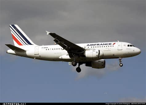 F GRXK Airbus A319 115 LR Air France Javier Rodriguez JetPhotos